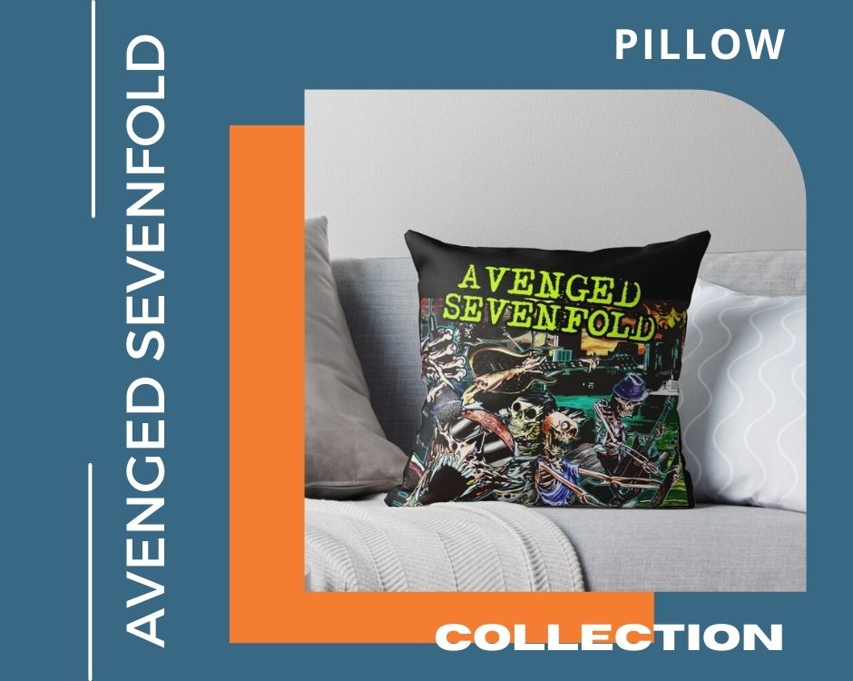 no edit avenged sevenfold pillow - Avenged Sevenfold Shop