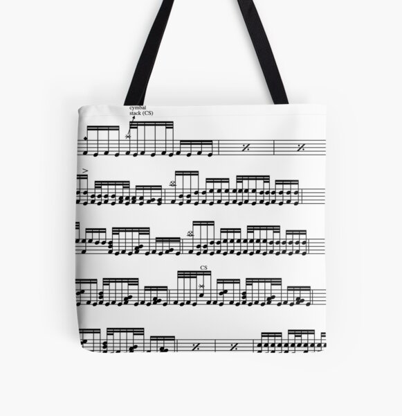 avenged sevenfold music note All Over Print Tote Bag RB0208 product Offical avenged sevenfold Merch