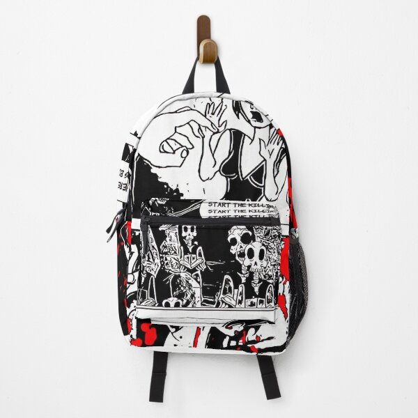 A LITTLE PIECE OF HEAVEN AVENGED SEVENFOLD COMIC STRIP DESIGN SHIRT POSTER CANVAS Backpack RB0208 product Offical avenged sevenfold Merch
